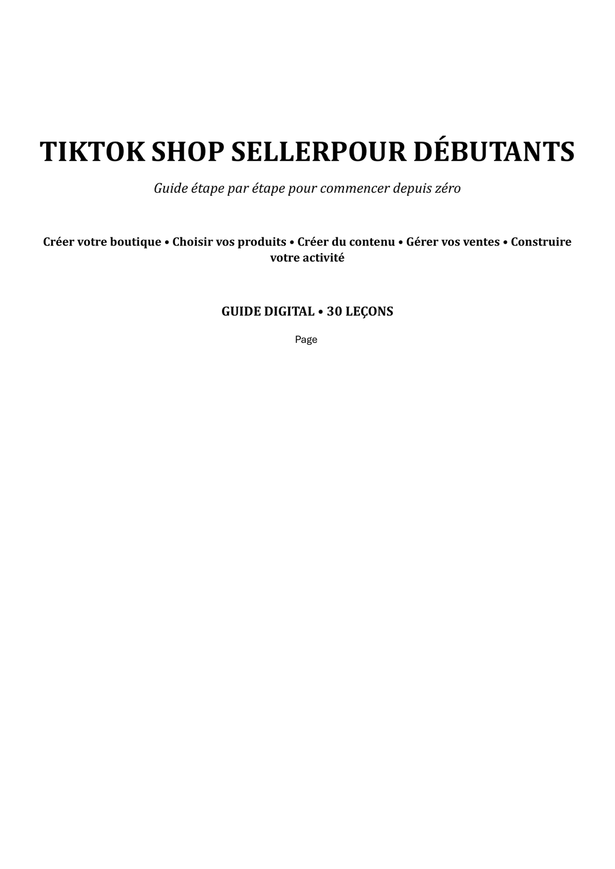 Tiktok shop _Gid konplè pou debitan